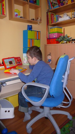 Riškova nová - ozajstná študentská stolička